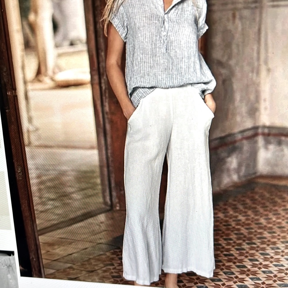NWT CP Shades Linen Wendy Pants